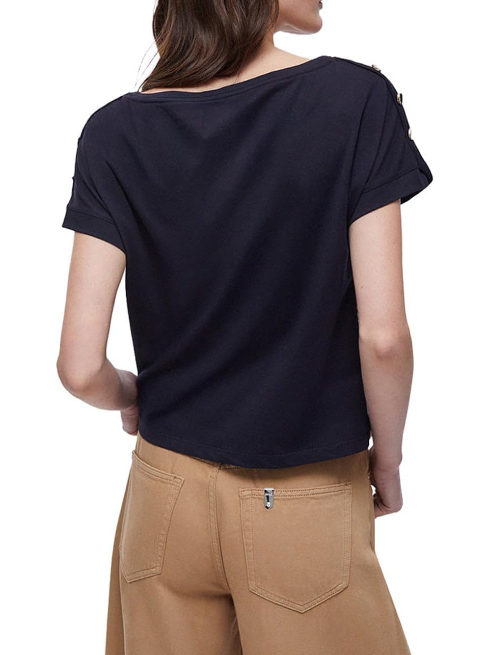 Liu Jo white T-shirt Donna Mod. WA6437 J6308 P9466 Fantasia