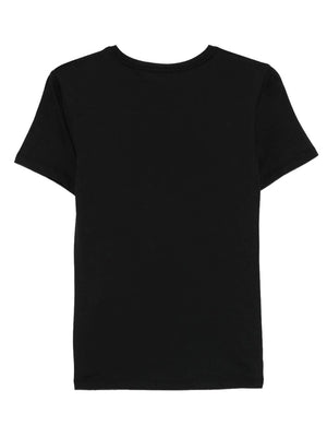 Liu Jo white T-shirt Donna Mod. WA6491 JS923 P9354 Nero