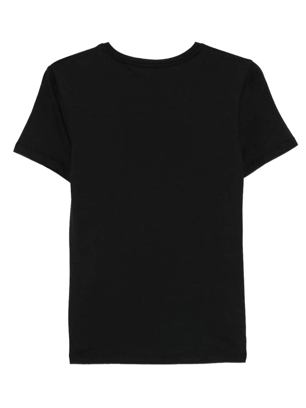 Liu Jo white T-shirt Donna Mod. WA6491 JS923 P9354 Nero