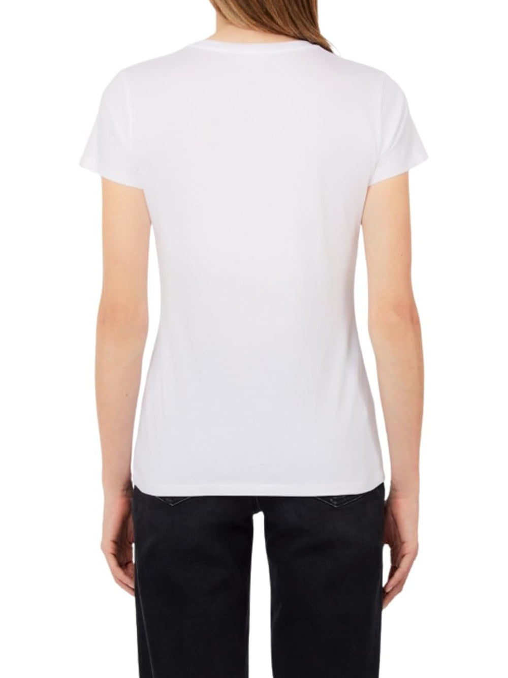 Liu Jo white T-shirt Donna Mod. WA6493 JS923 P9604 Bianco