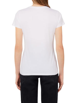 Liu Jo white T-shirt Donna Mod. WA6493 JS923 P9604 Bianco