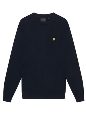 Lyle & Scott Maglione Girocollo Uomo Mod. KN2136 Z271 Blu