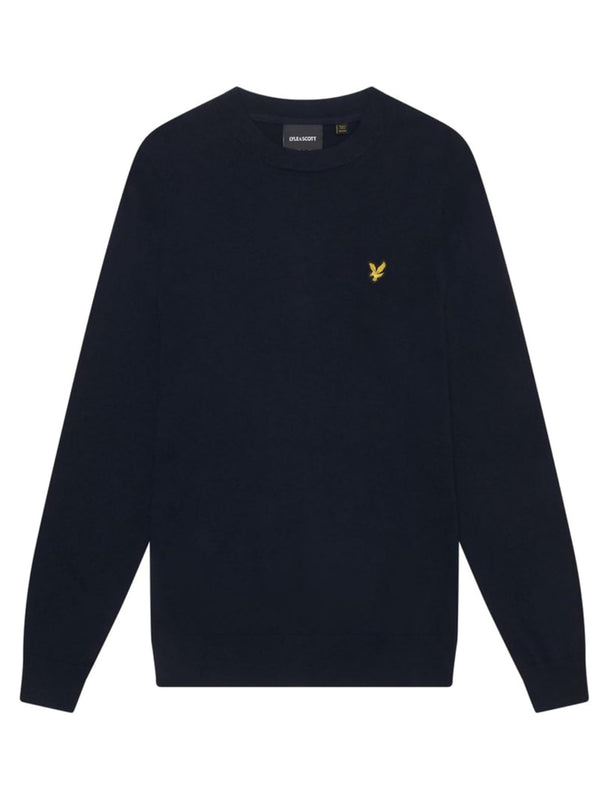 Lyle & Scott Maglione Girocollo Uomo Mod. KN2136 Z271 Blu