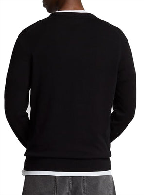 Lyle & Scott Maglione Girocollo Uomo Mod. KN2136 Z865 Nero