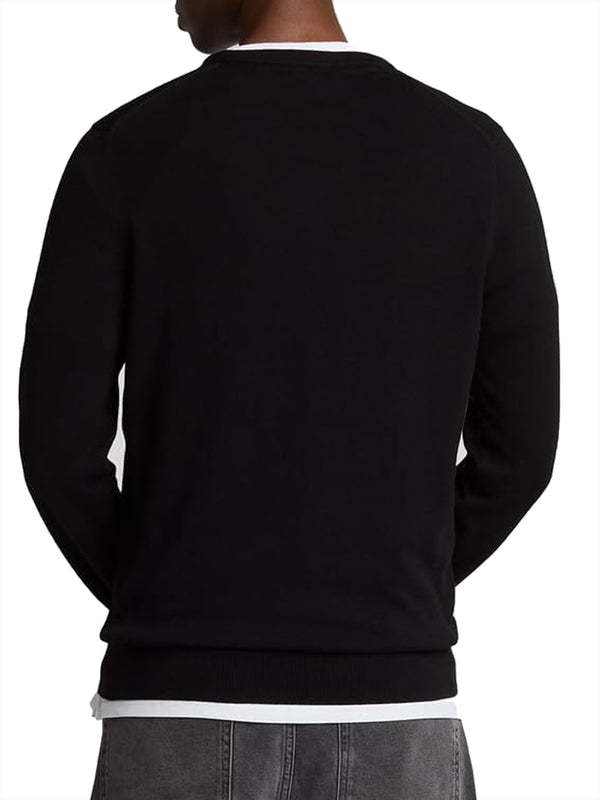 Lyle & Scott Maglione Girocollo Uomo Mod. KN2136 Z865 Nero
