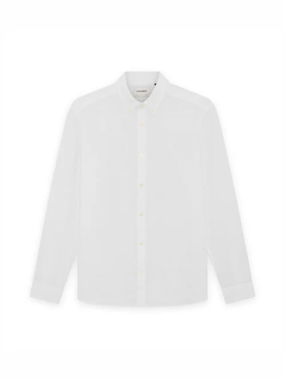 Lyle & Scott Camicia m/l Uomo Mod. LW2445V LINO 626 Bianco