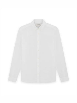Lyle & Scott Camicia m/l Uomo Mod. LW2445V LINO 626 Bianco