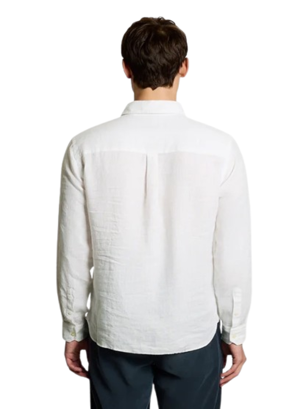 Lyle & Scott Camicia m/l Uomo Mod. LW2445V LINO 626 Bianco