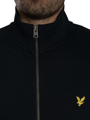 Lyle & Scott Felpa Zip Uomo Mod. ML2416 Z271 Blu