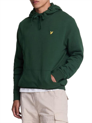 Lyle & Scott Felpa cappuccio Uomo Mod. ML416VOG W486 Verde