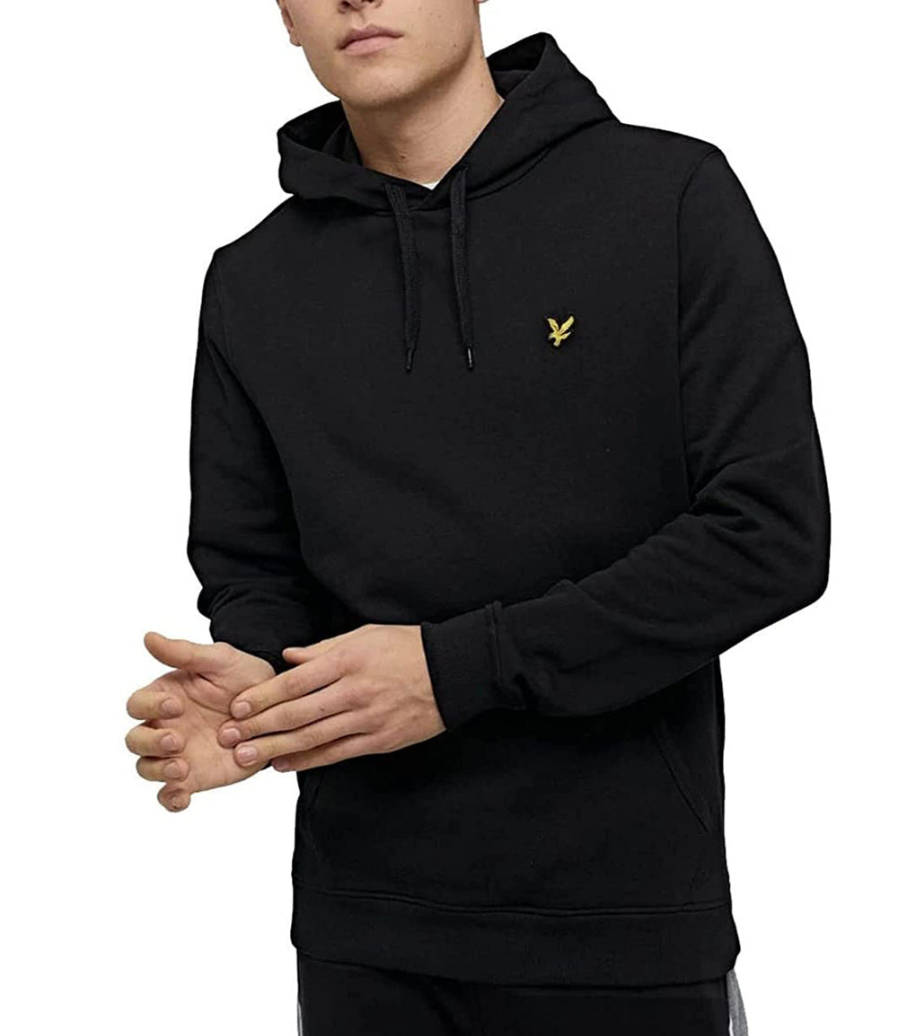 Lyle & Scott Felpa cappuccio Uomo Mod. ML416VOG Z865 Nero