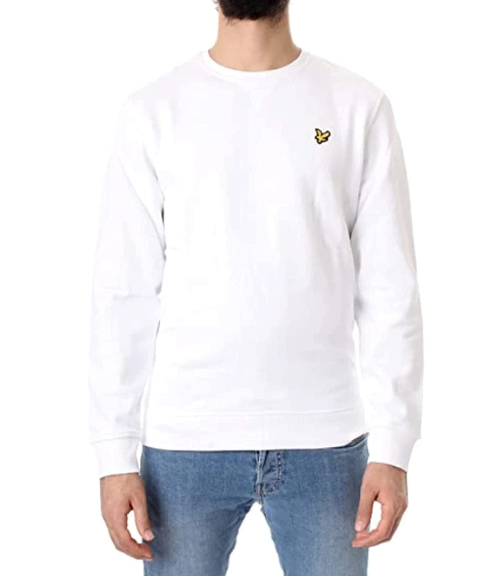 Lyle & Scott Felpa Girocollo Uomo Mod. ML424V 626 Bianco