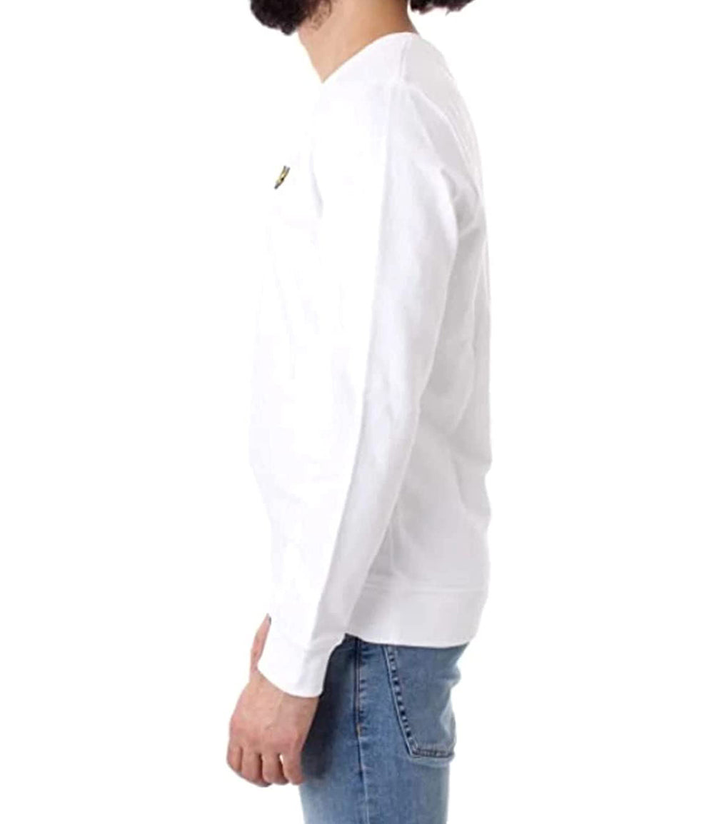 Lyle & Scott Felpa Girocollo Uomo Mod. ML424V 626 Bianco