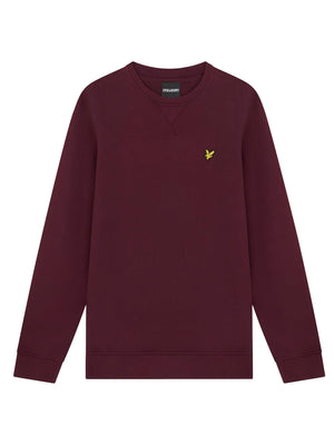 Lyle & Scott Felpa Girocollo Uomo Mod. ML424V Z562 Bordeau