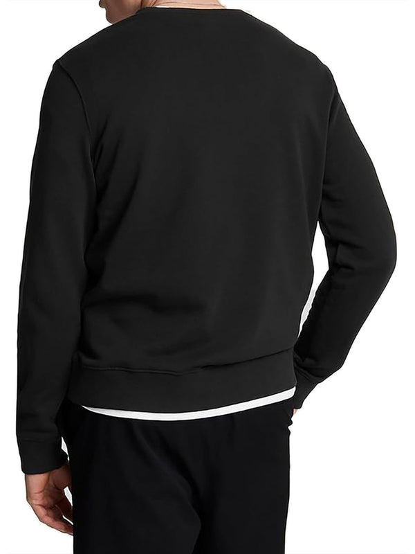 Lyle & Scott Felpa Girocollo Uomo Mod. ML424V Z865 Nero