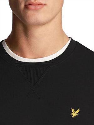 Lyle & Scott Felpa Girocollo Uomo Mod. ML424V Z865 Nero