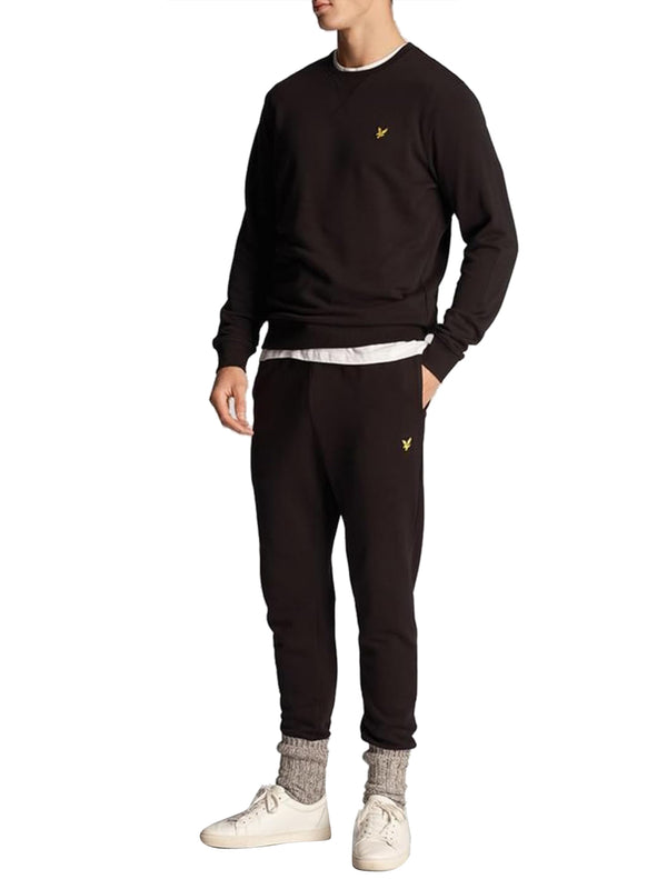 Lyle & Scott Felpa Girocollo Uomo Mod. ML424V Z865 Nero