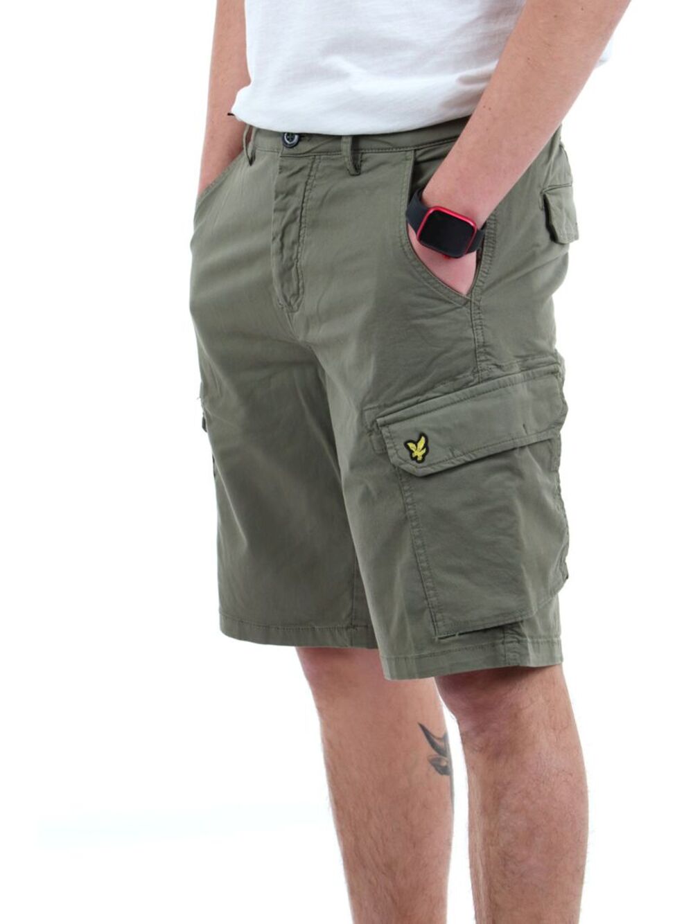 Lyle & Scott Bermuda Uomo Mod. SH1816ITA TASCONE 009 SALVIA