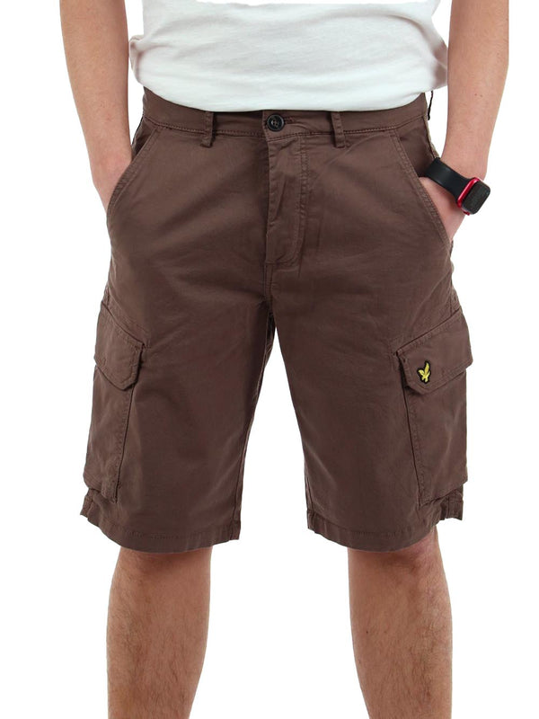 Lyle & Scott Bermuda Uomo Mod. SH1816ITA TASCONE 018 Moro