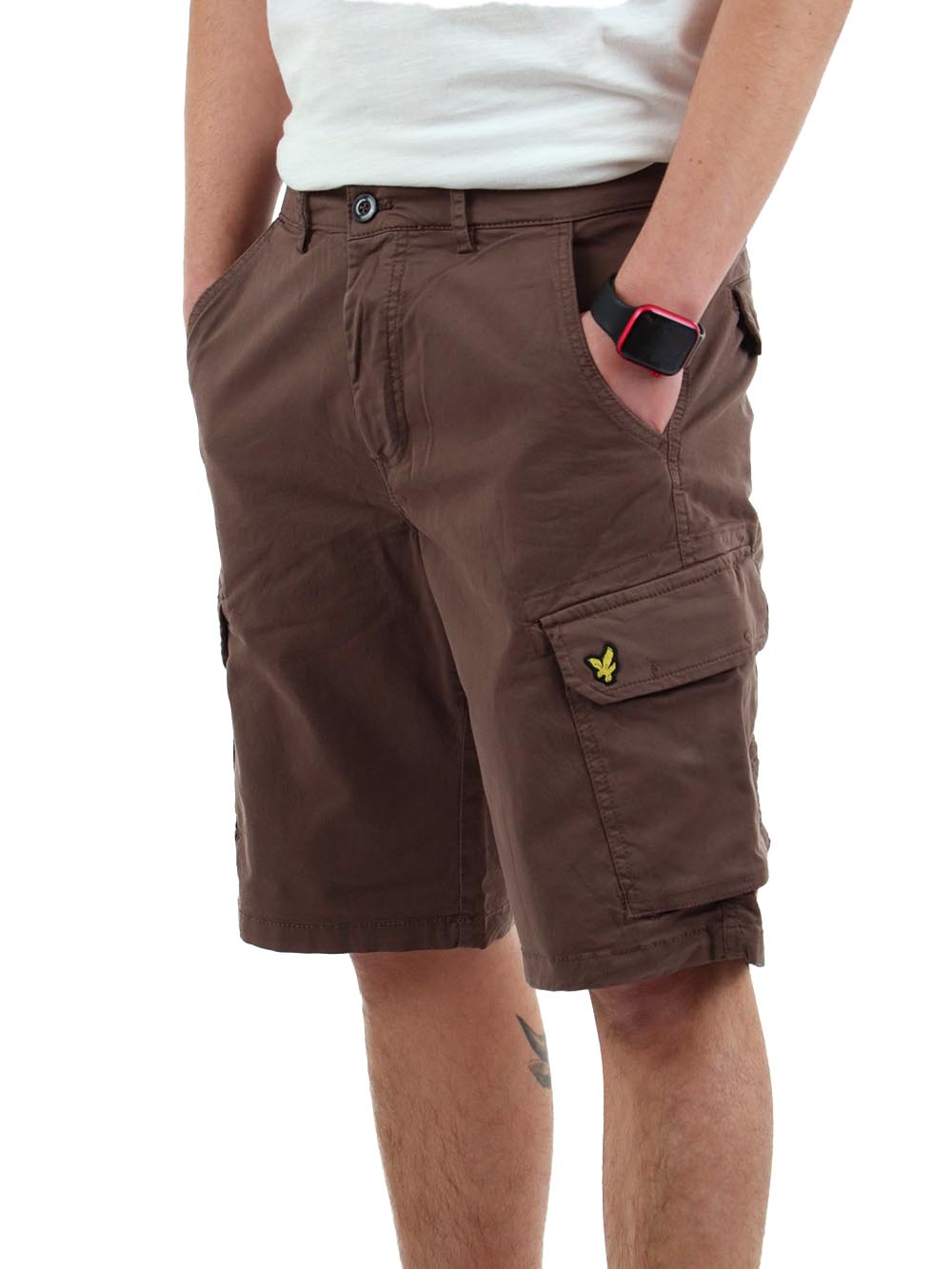 Lyle & Scott Bermuda Uomo Mod. SH1816ITA TASCONE 018 Moro