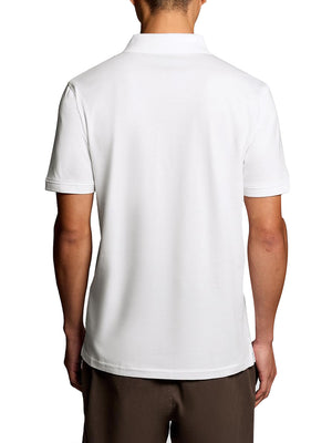 Lyle & Scott Polo Manica corta Uomo Mod. SP1890V JEARSY 626 Bianco