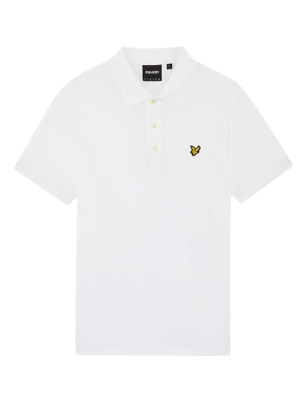 Lyle & Scott Polo Manica corta Uomo Mod. SP1890V JEARSY 626 Bianco