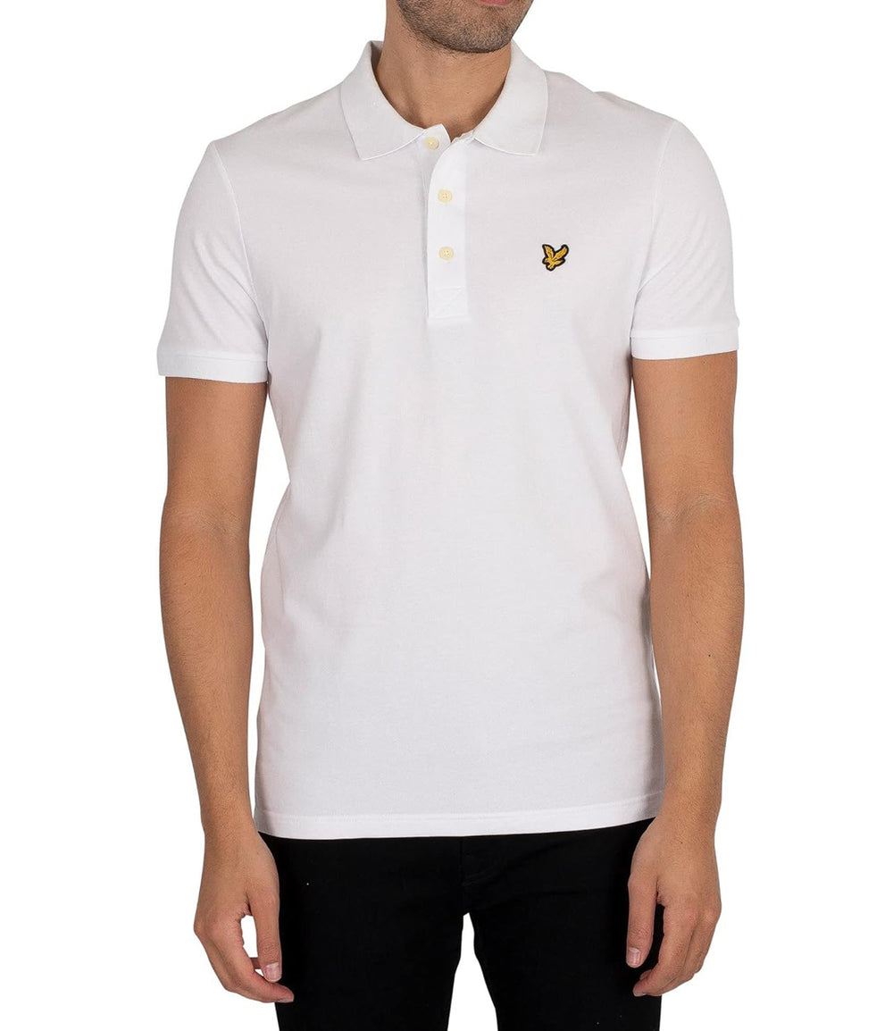 Lyle & Scott Polo manica Corta Uomo Mod. SP400VOGE 626 White