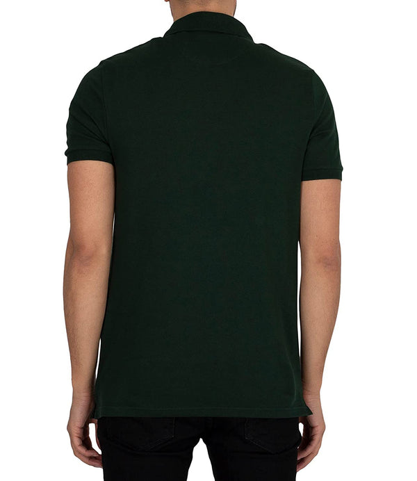 Lyle & Scott Polo Maniche Corte Plain Polo Shirt Uomo Mod. SP400VOG W486 Dark Green