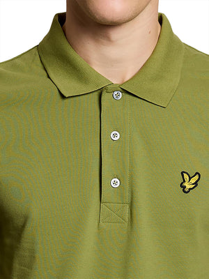 Lyle & Scott Polo Manica Corta Uomo Mod. SP400VOG Y123 Verde