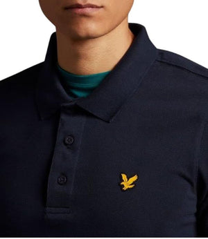 Lyle & Scott Polo M/C Plain Polo Shirt Uomo Mod. SP400VOG Z271 Dark navy