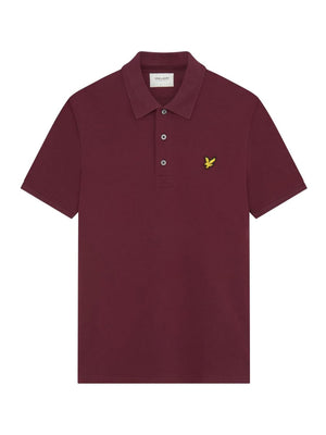 Lyle & Scott Polo Manica Corta Uomo Mod. SP400VOG Z562 Bordeau