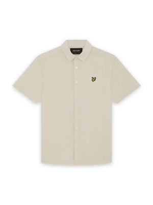 Lyle & Scott Camicia m/c Uomo Mod. SW2411V M/LINO W870 Beige