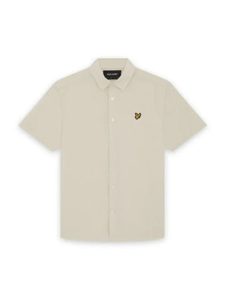 Lyle & Scott Camicia m/c Uomo Mod. SW2411V M/LINO W870 Beige
