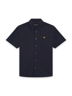 Lyle & Scott Camicia m/c Uomo Mod. SW2411V M/LINO Z271 Blu
