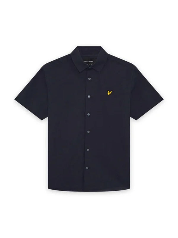 Lyle & Scott Camicia m/c Uomo Mod. SW2411V M/LINO Z271 Blu