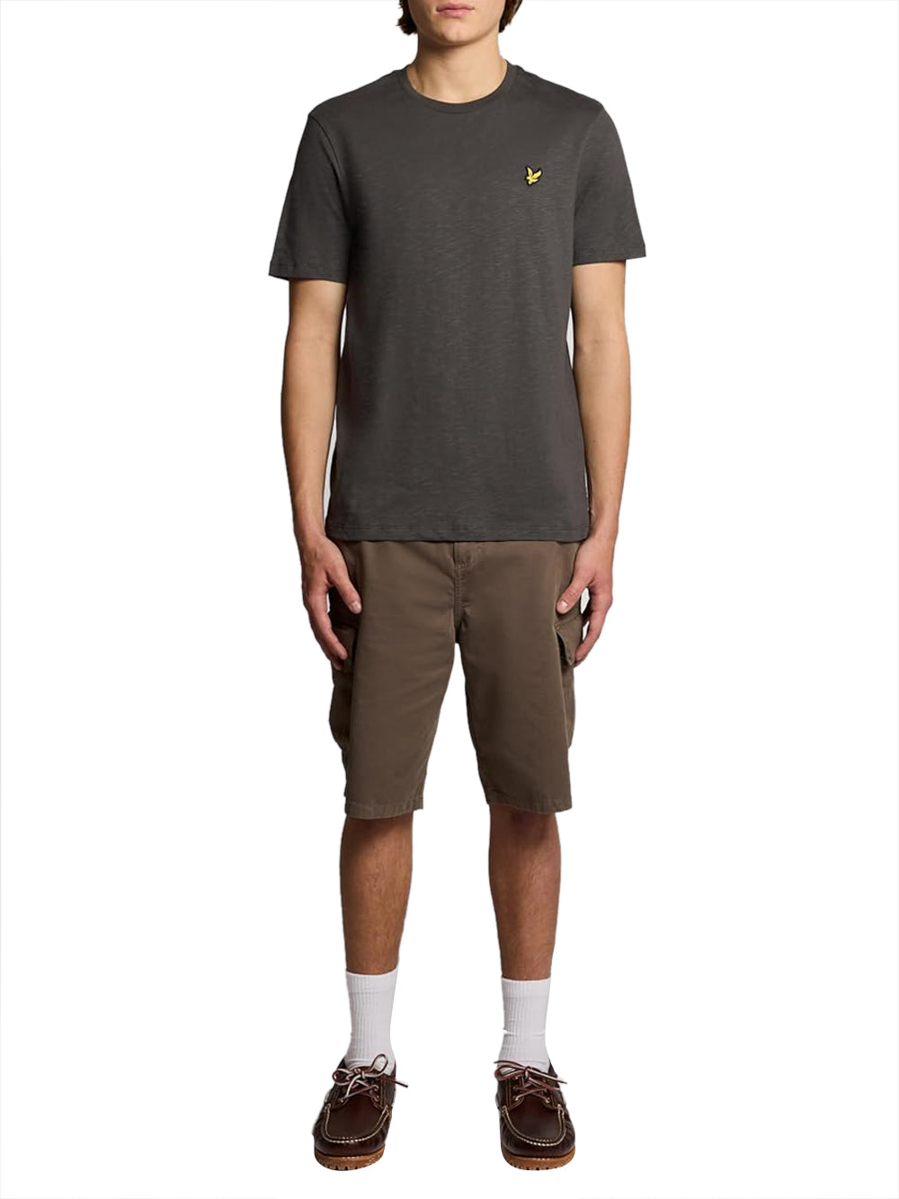 Lyle & Scott T-shirt Uomo Mod. TS2401V FIAMMATO W635 Antracite