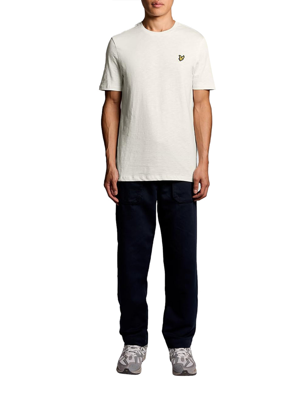 Lyle & Scott T-shirt Uomo Mod. TS2401V FIAMMATO Y126 Panna