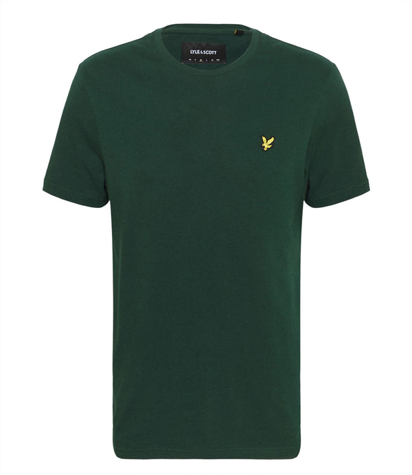 Lyle & Scott T-shirt Plain T-Shirt Uomo Mod. TS400VOG W486 DARK GREEN