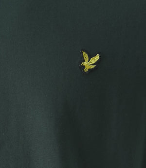 Lyle & Scott T-shirt Plain T-Shirt Uomo Mod. TS400VOG W486 DARK GREEN