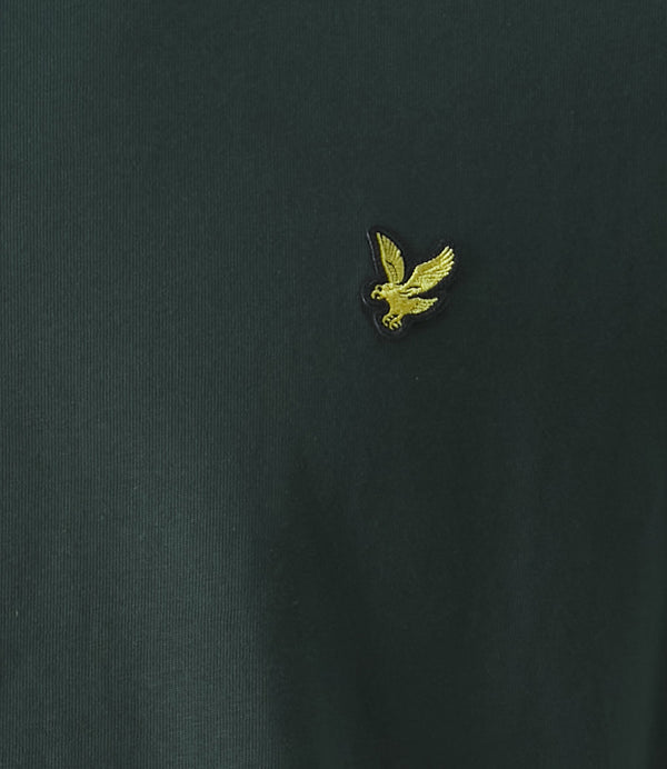 Lyle & Scott T-shirt Plain T-Shirt Uomo Mod. TS400VOG W486 DARK GREEN