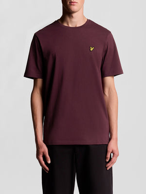 Lyle & Scott T-shirt Uomo Mod. TS400VOG Z562 Bordeau