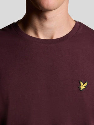 Lyle & Scott T-shirt Uomo Mod. TS400VOG Z562 Bordeau