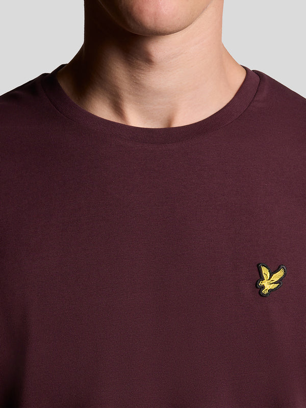 Lyle & Scott T-shirt Uomo Mod. TS400VOG Z562 Bordeau