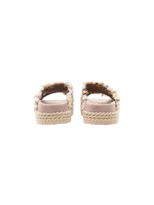 Mou Ciabatta Donna Mod. SW451011K CRISS-CROSS FRTER Beige