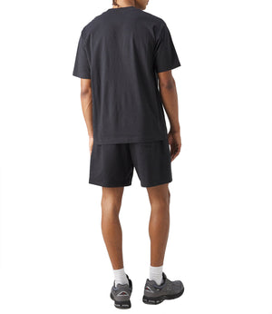 New Balance T-shirt New Balance Small Logo T-Shirt - White (100) Uomo Mod. MT4150 9BK Black