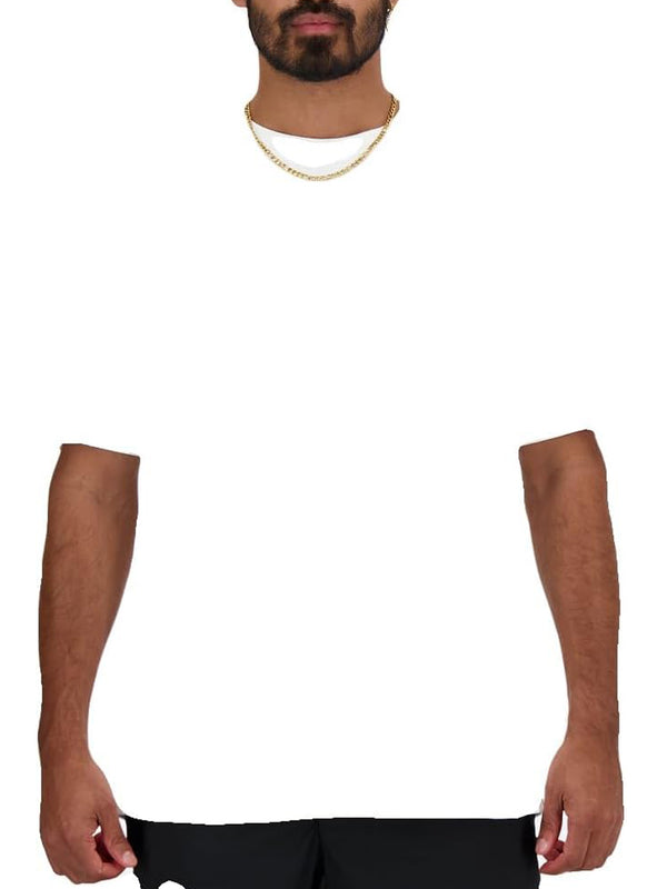 New Balance T-shirt Uomo Mod. MT41533 WT Bianco
