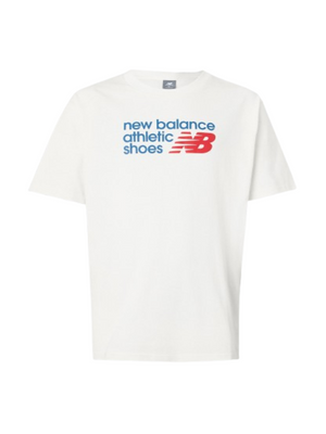 New Balance T-shirt Uomo Mod. MT51900 SST Bianco