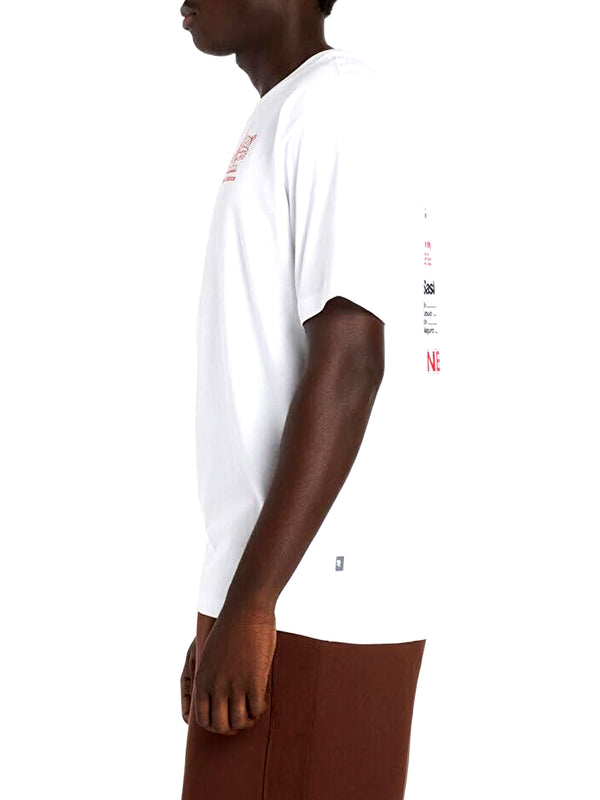 New Balance T-shirt Uomo Mod. MT61H51D WT Bianco