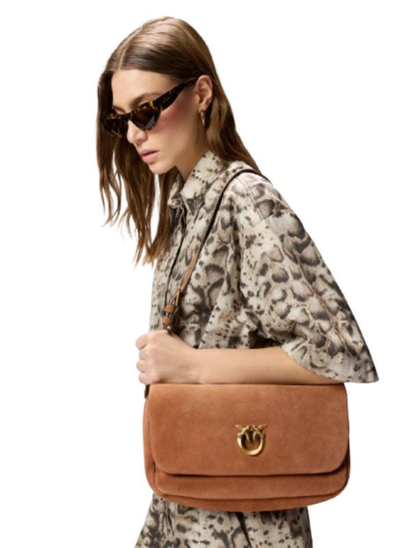 Pinko Borsa Donna Mod. 106178 A0F6 L17Q Cuoio