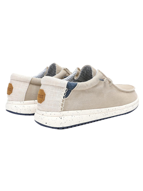 Pitas Scarpa Uomo Mod. NIAS CANVAS BEIGE Beige